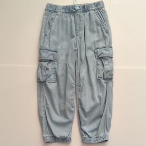 GAP Kids Light Blue Elastic Waist Pants